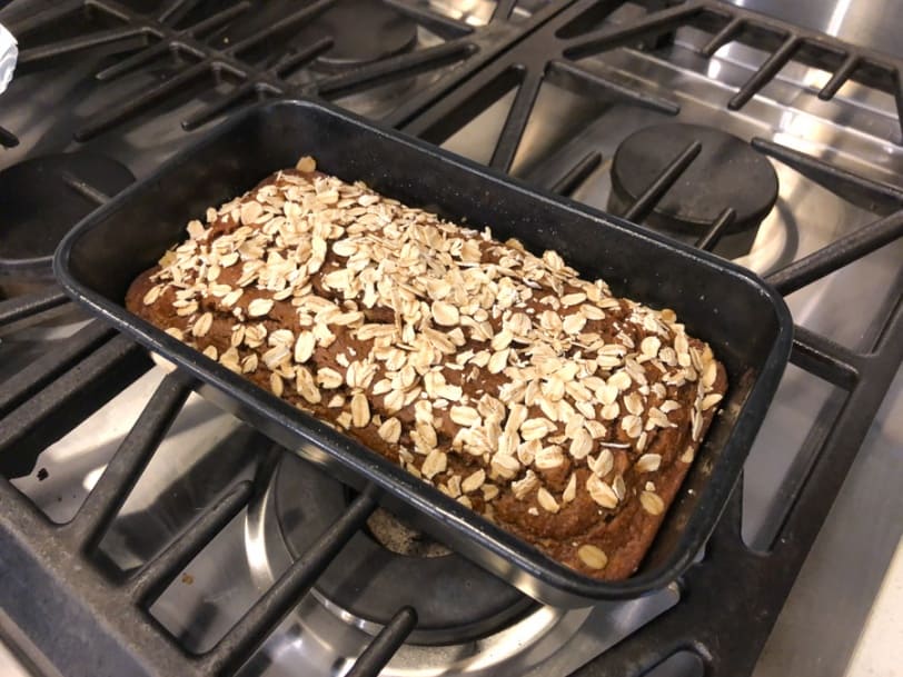 pumpkin bread with dried cranberries