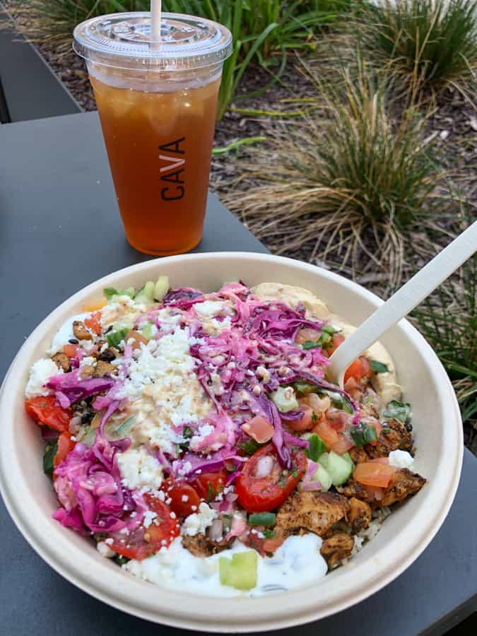 bowl from cava in ballston va