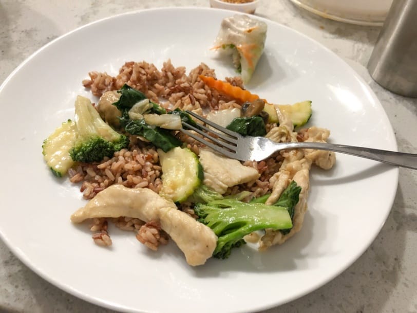 thai food from sawatdee