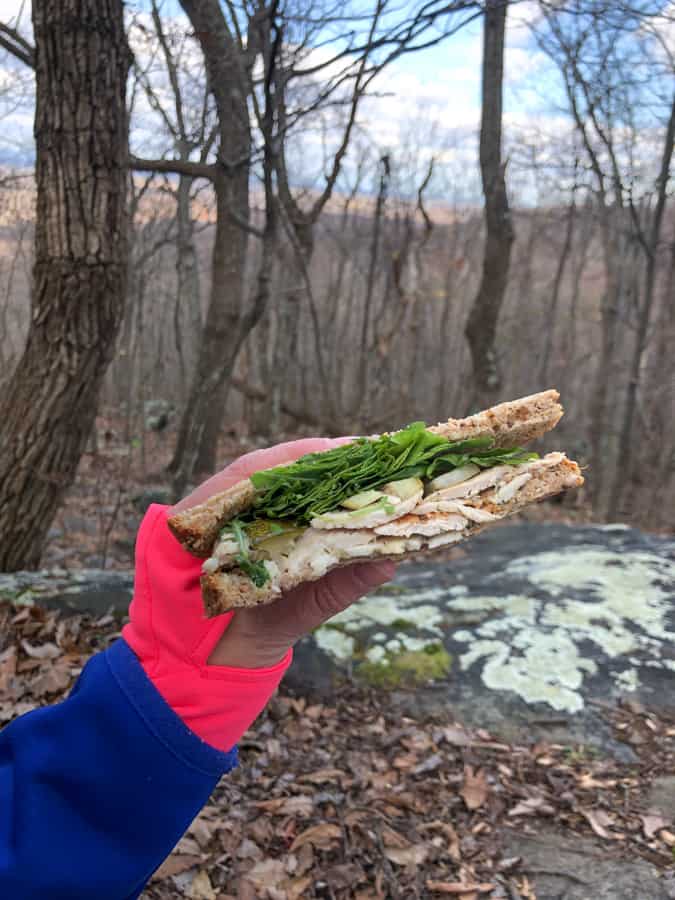 hiking sandwich