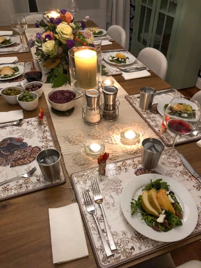 thanksgiving tablescape