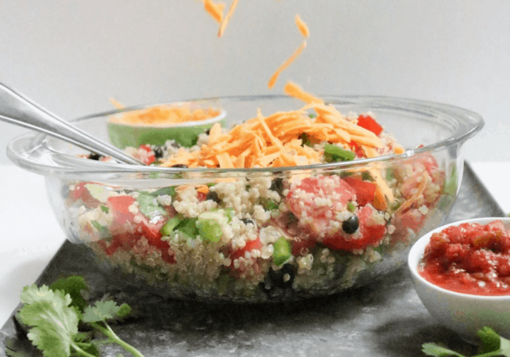 quinoa taco salad