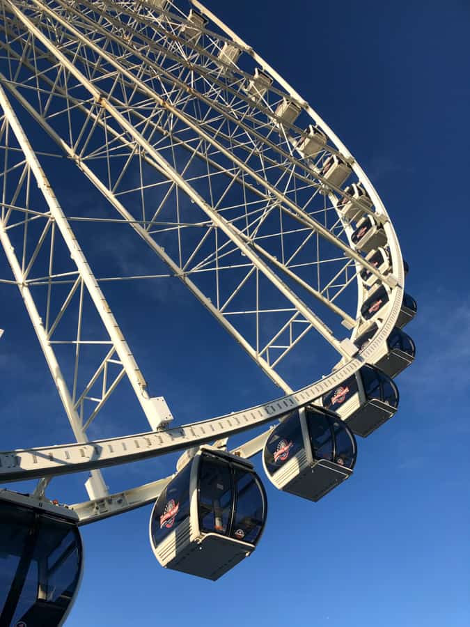 ferris wheel at national harbor md