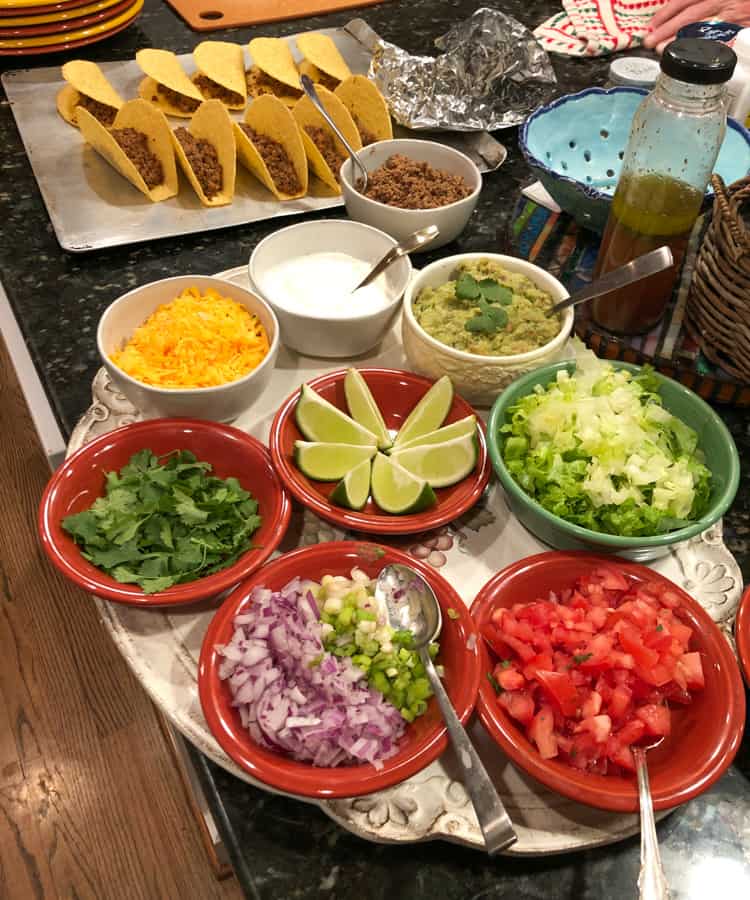 taco night fixings