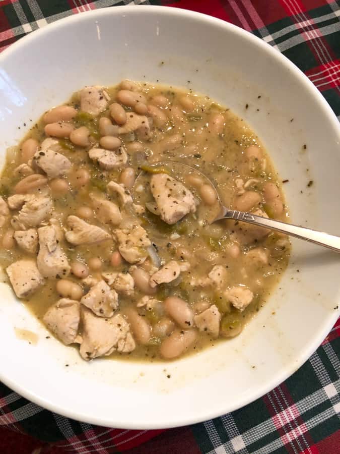 chicken white bean chili