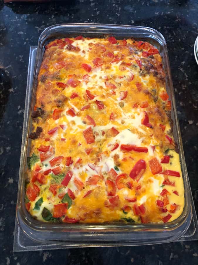 sausage egg casserole