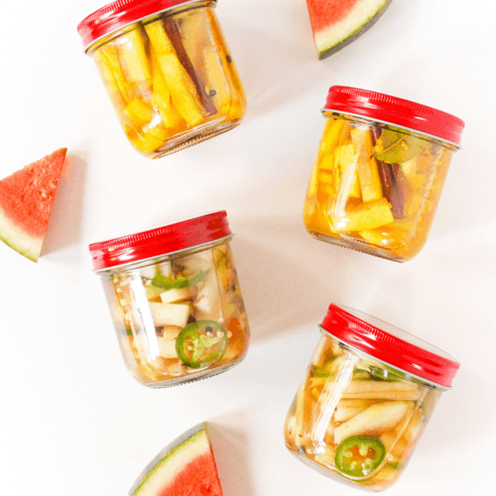 DIY Pickled Watermelon Rind (Spicy Jalapeño or Savory Masala)