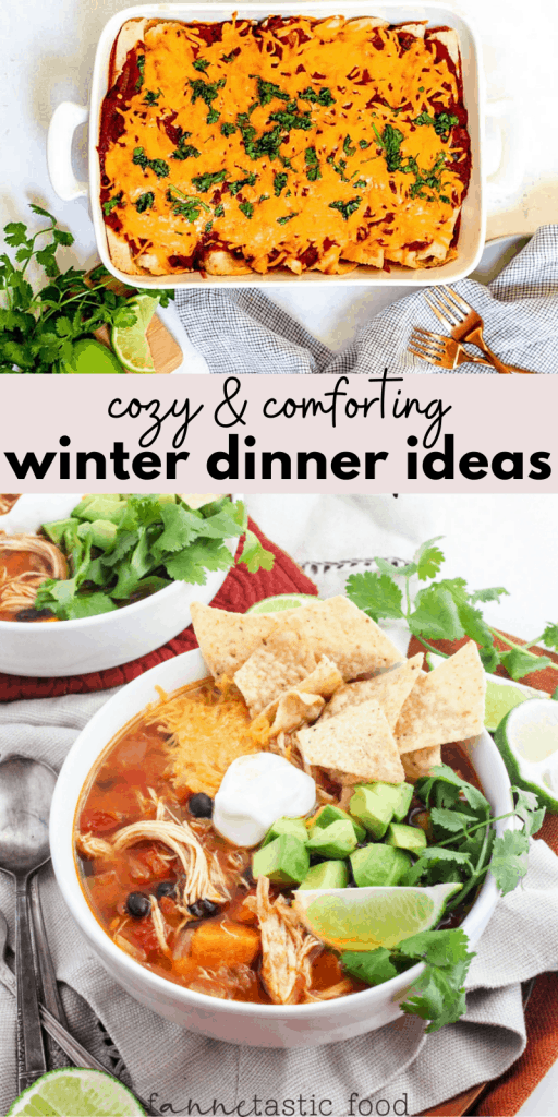 cozy and comforting winter dinner ideas