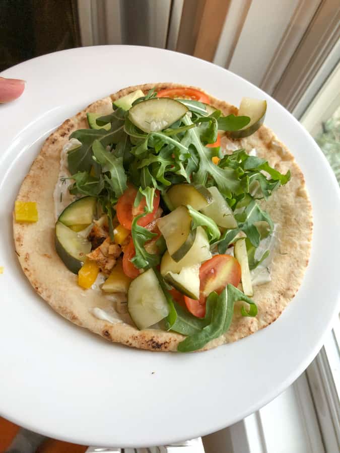mediterranean pita take 2