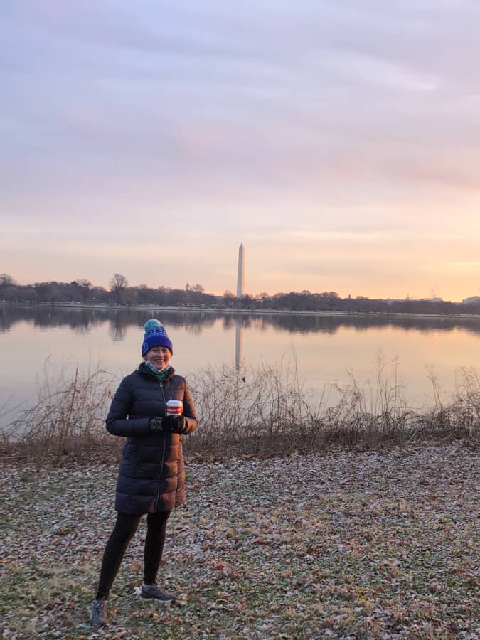 sunrise walk mt vernon trail