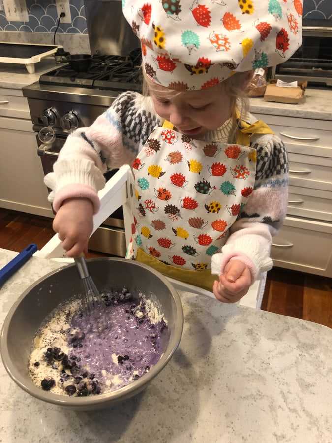 purple pancakes