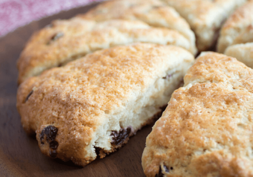 cranberry yogurt scones: picnic dessert idea