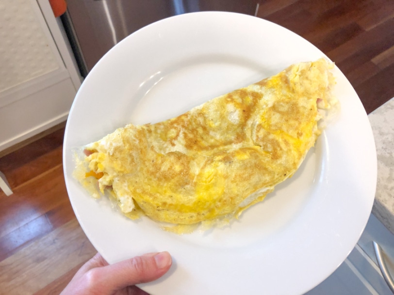 ham and cheese omelette perfection