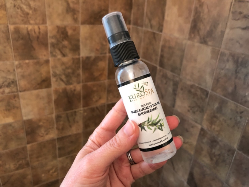 shower spray eucalyptus