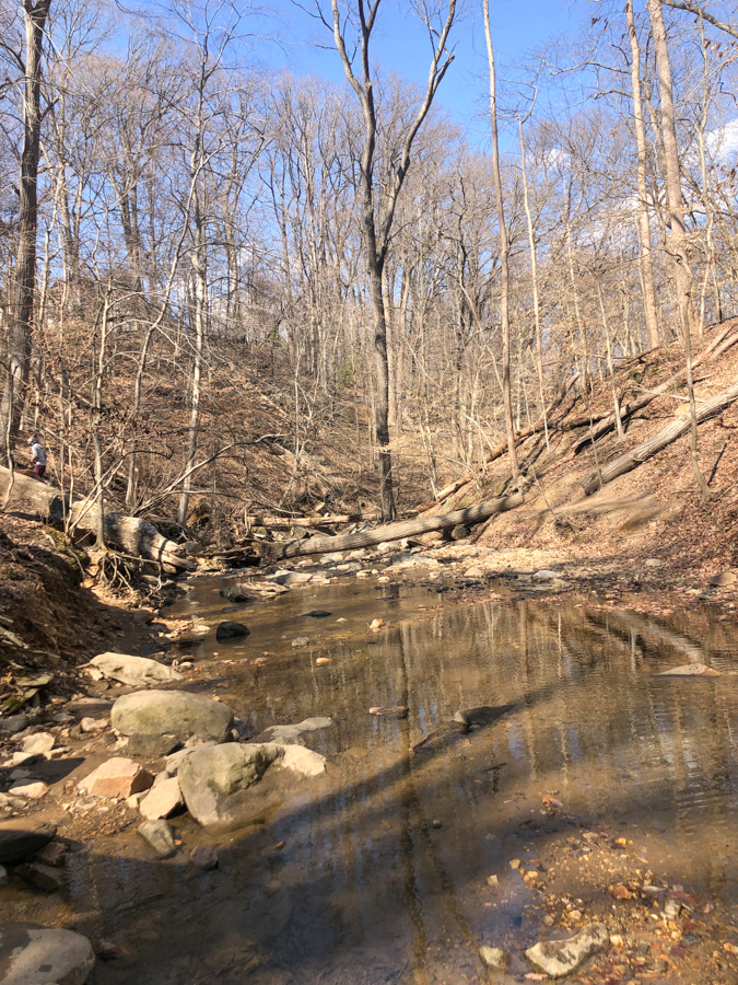 hiking potomac overlook