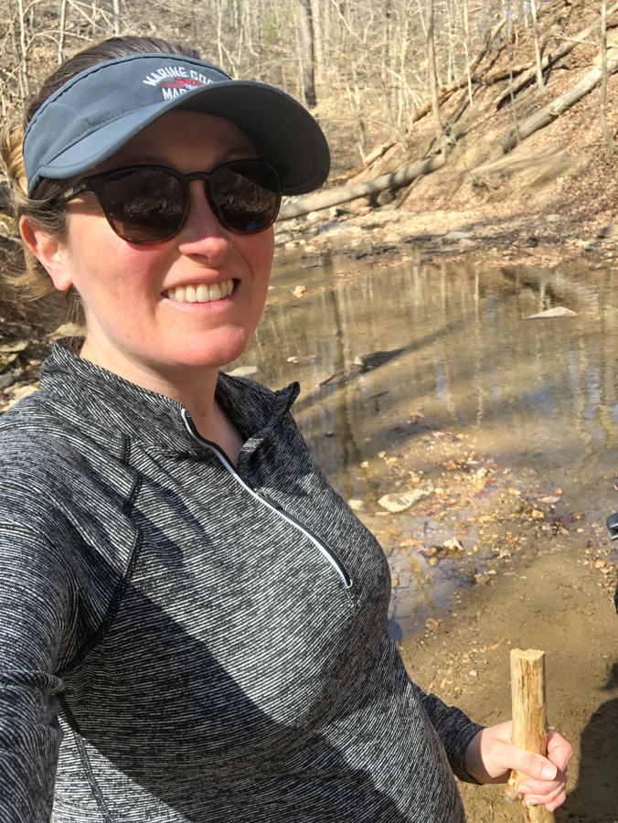 hiking at 29 weeks pregnant