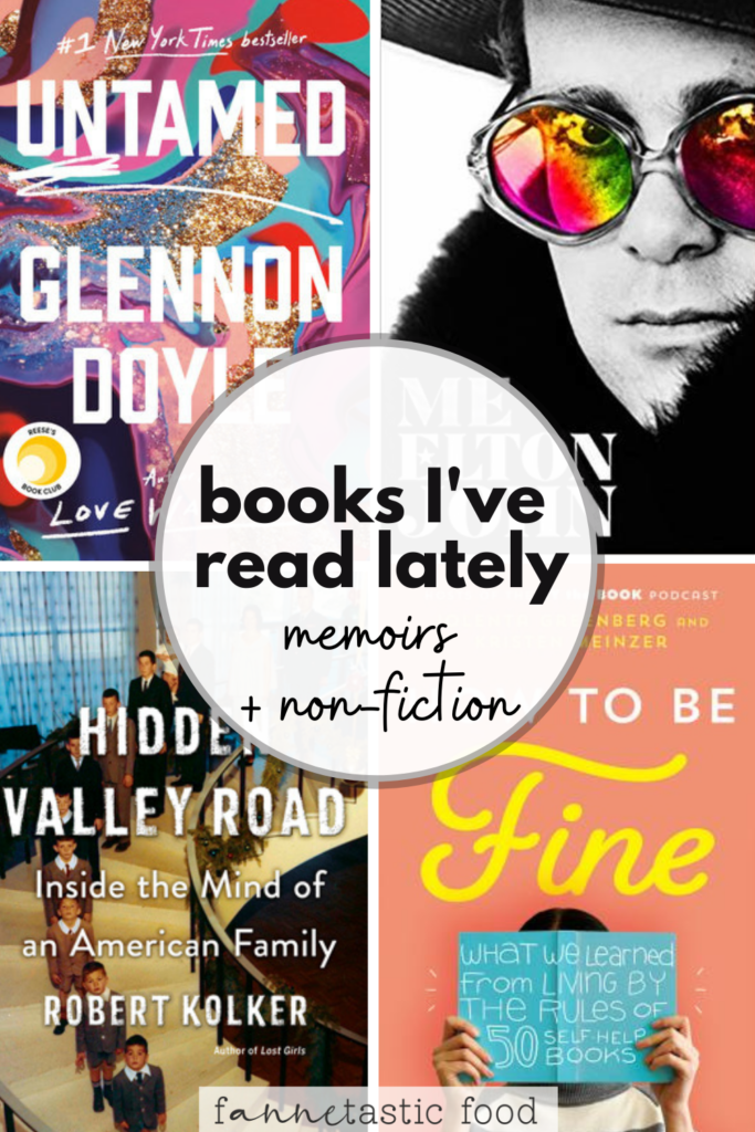 books I've read lately - non-fiction and memoirs