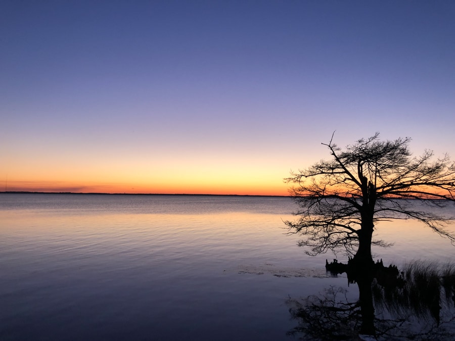 sunset in duck NC