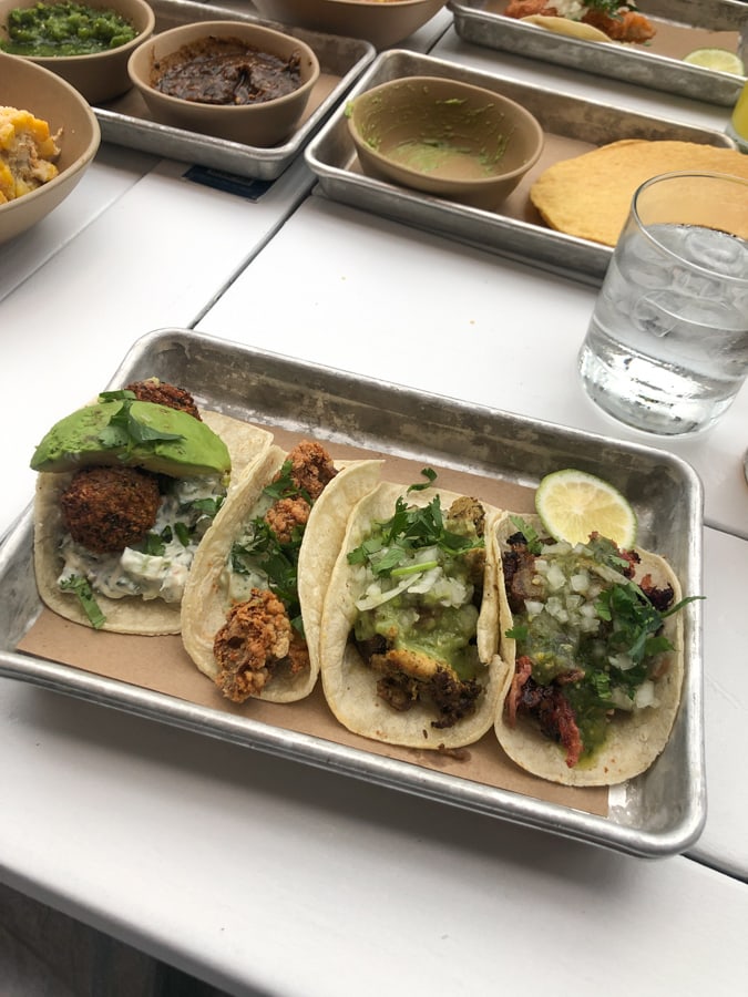 tacos from bartaco in mosaic