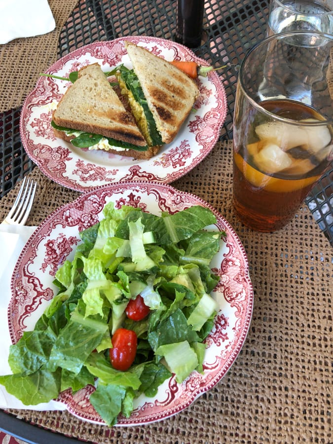 egg salad sandwich