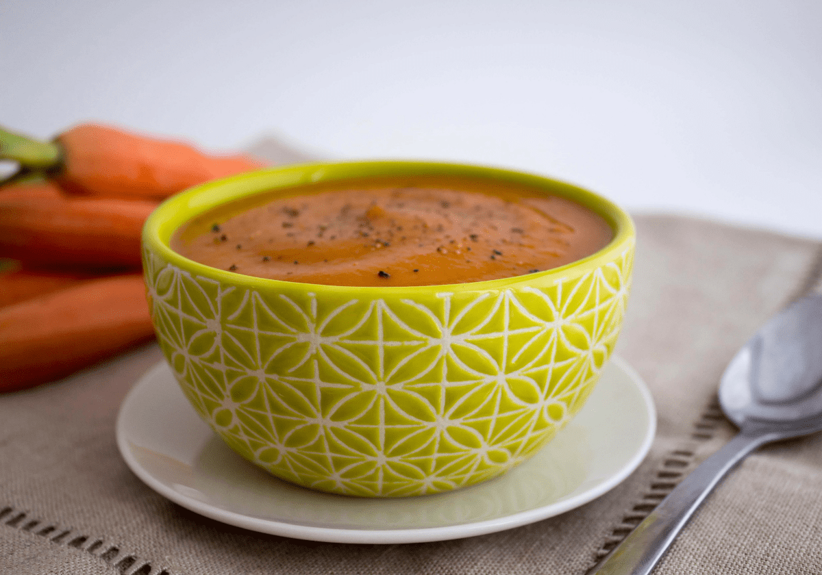 curried carrot ginger soup
