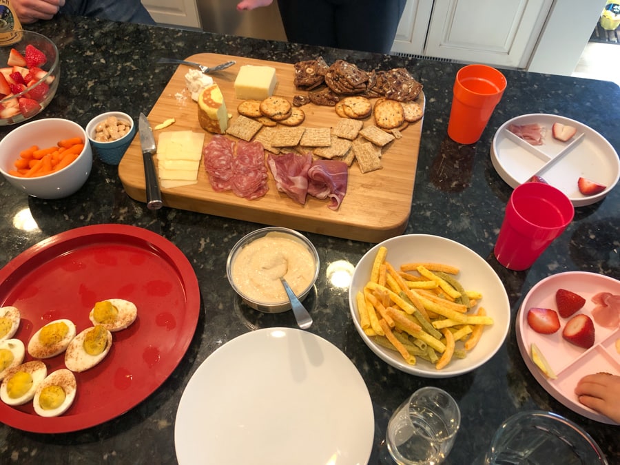 appetizers before dinner