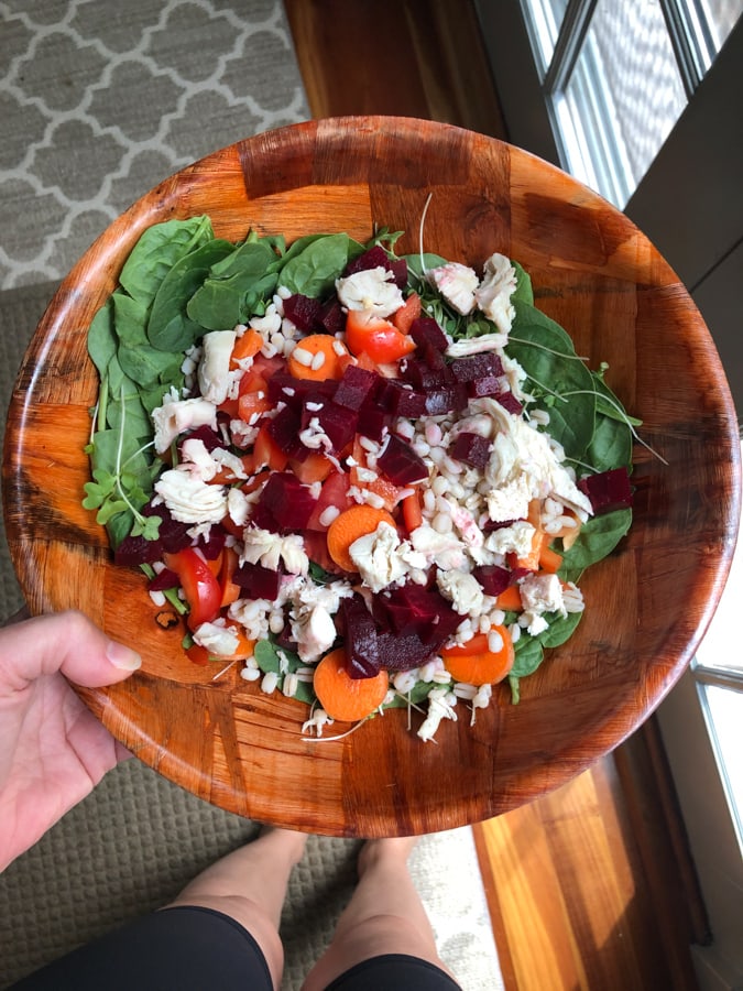 grain salad bowl