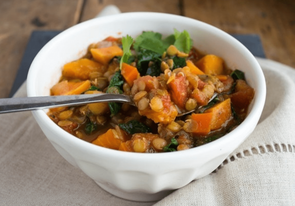 meatless vegan sweet potato chili