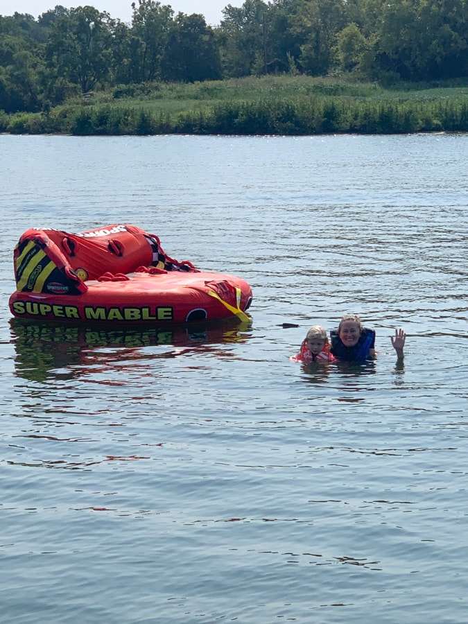 tubing at lake anna
