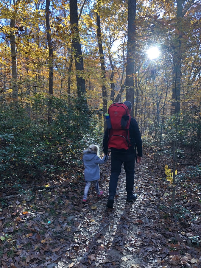 daddy daughter hike