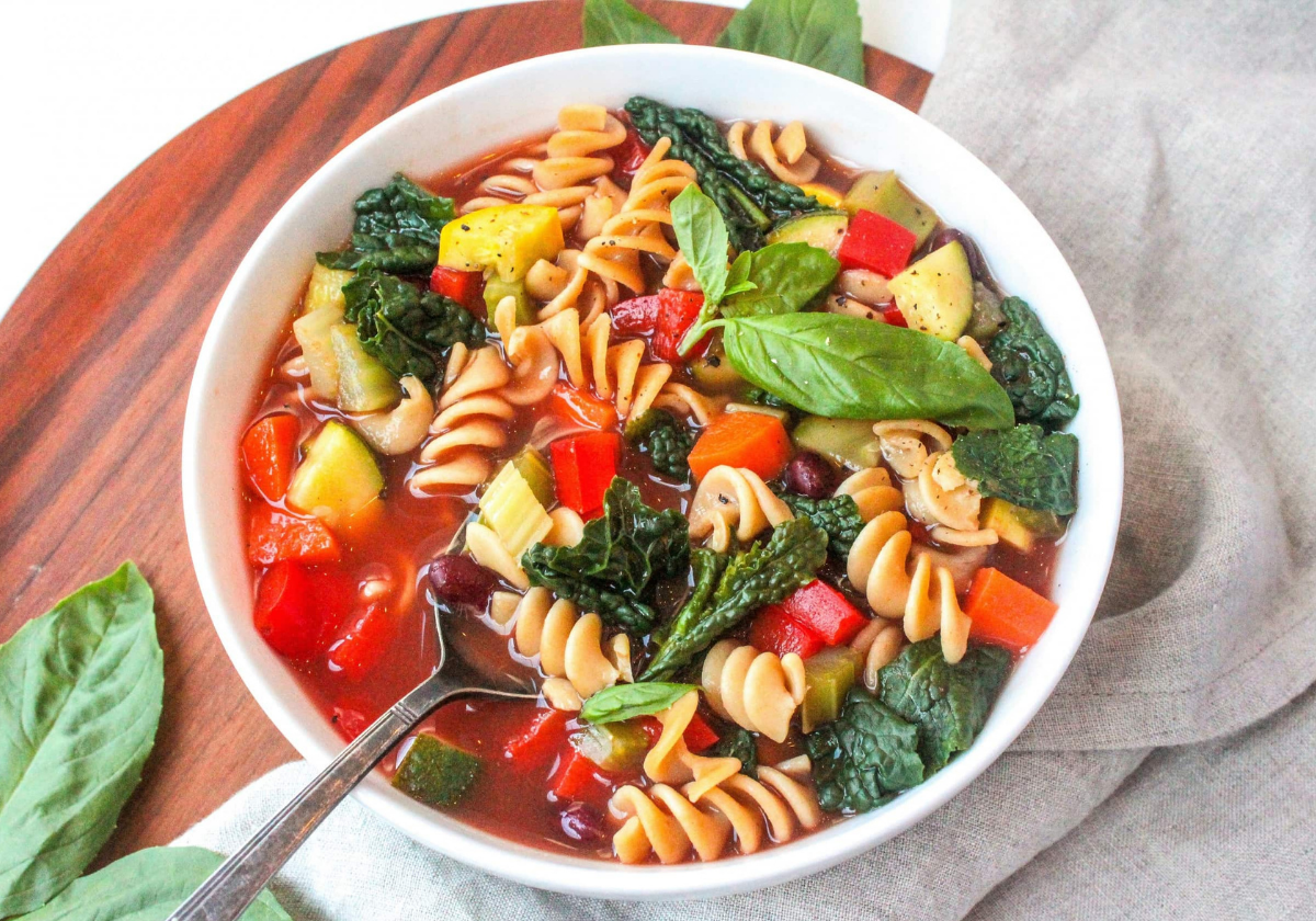 vegetable minestrone soup
