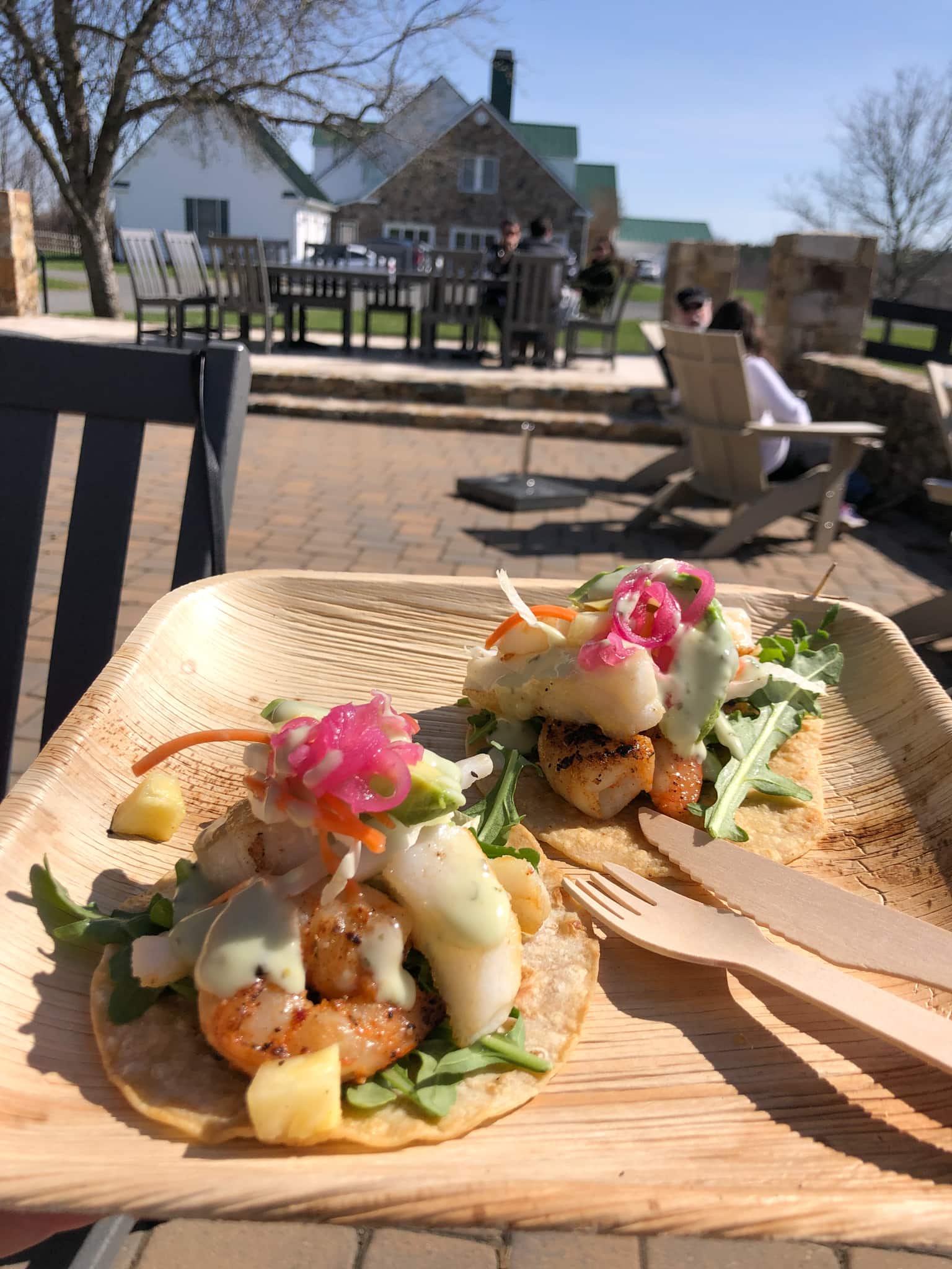 shrimp tacos