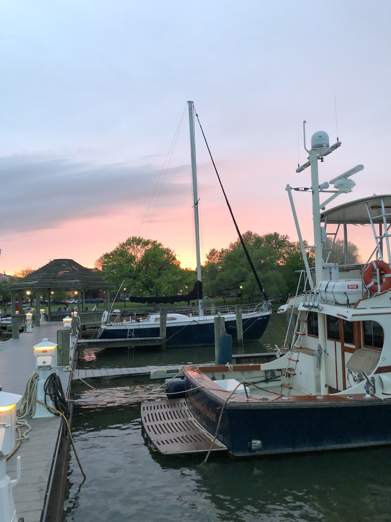boats in old town alexandria