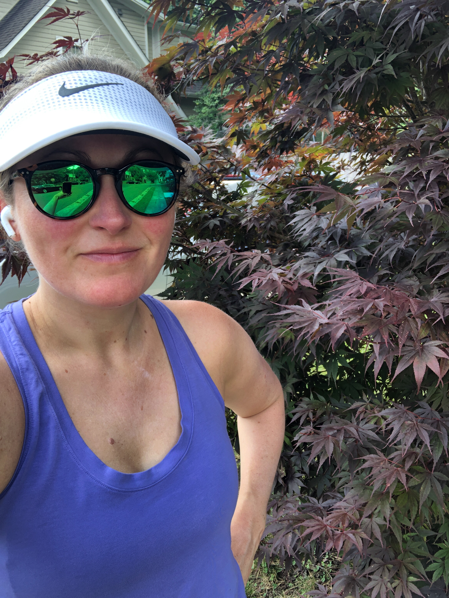 out for a run.