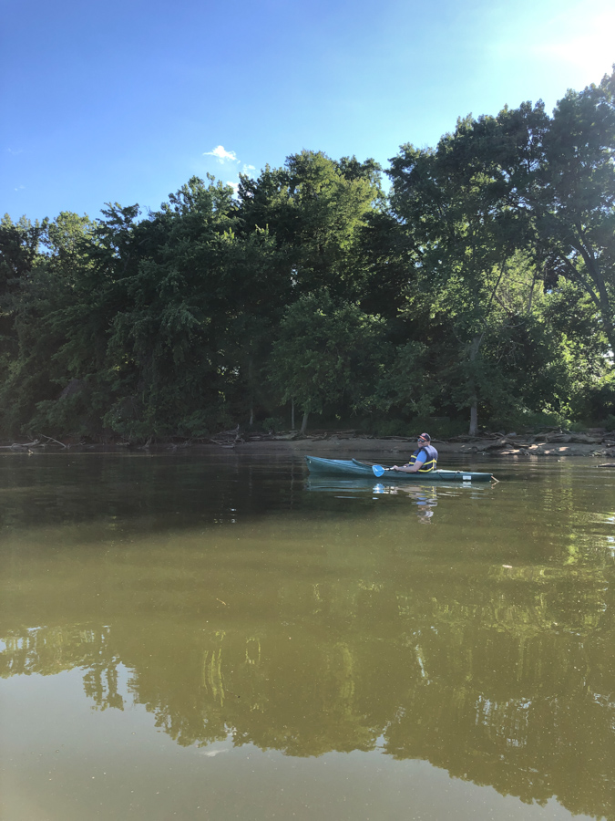 kayaking near belle haven marina