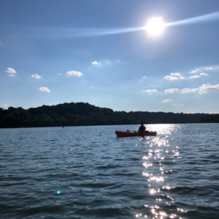 kayaking on the potomac river