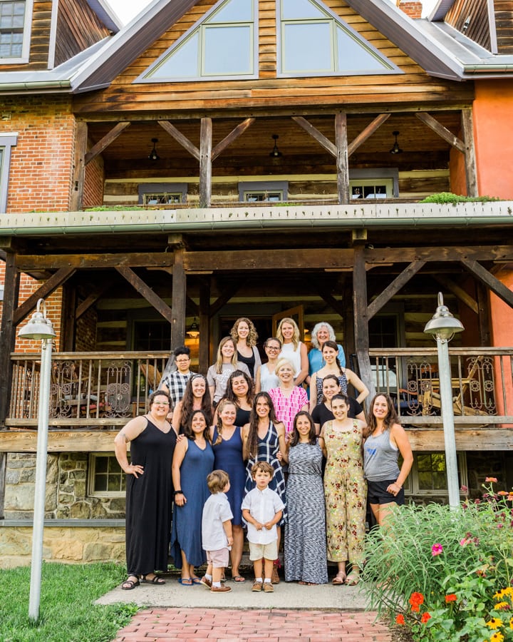 rd farm camp group at zigbone farm retreat