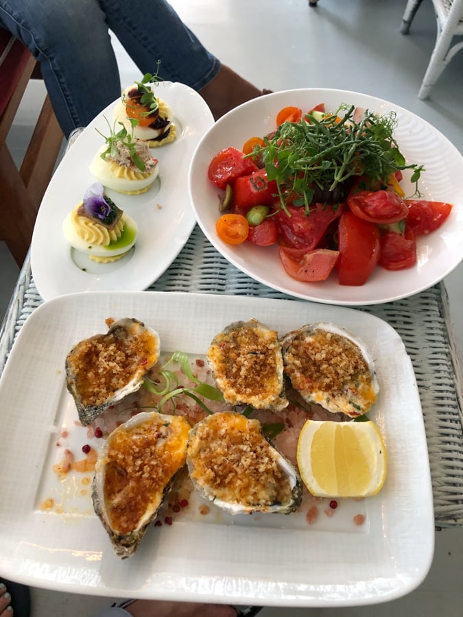 appetizers from the virginia hotel