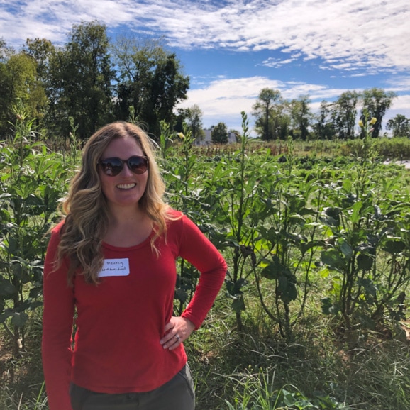 anne mauney at gathering springs farm.