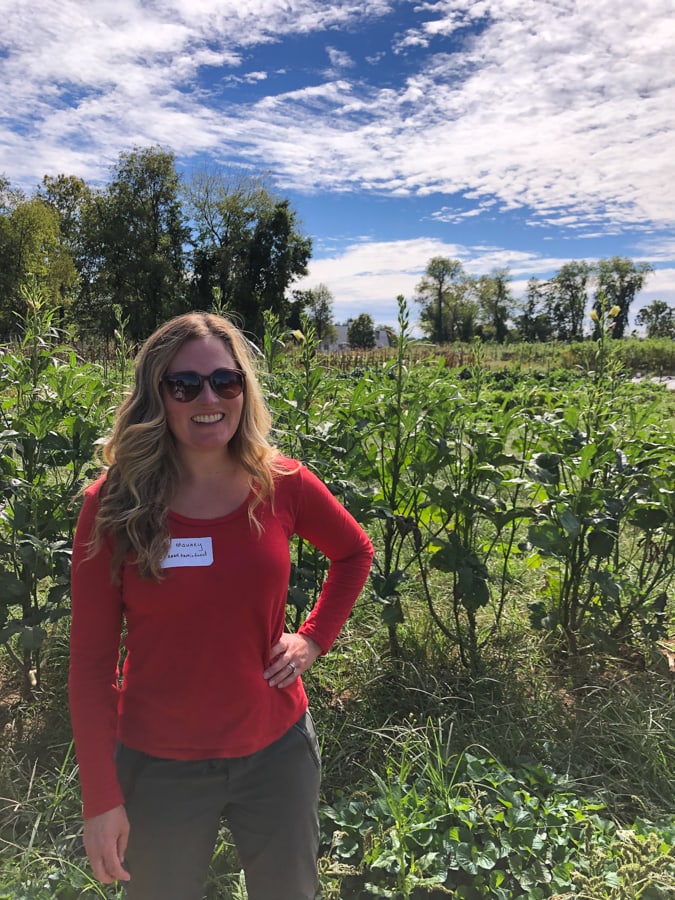 anne mauney at gathering springs farm.