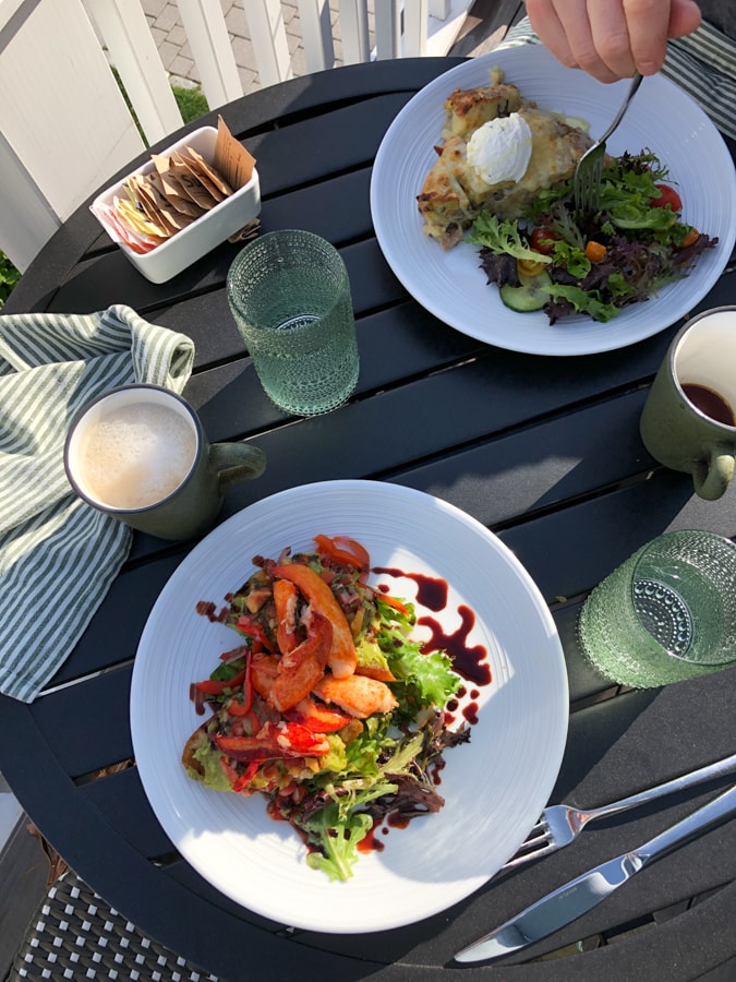 breakfast from the claremont hotel in southwest harbor