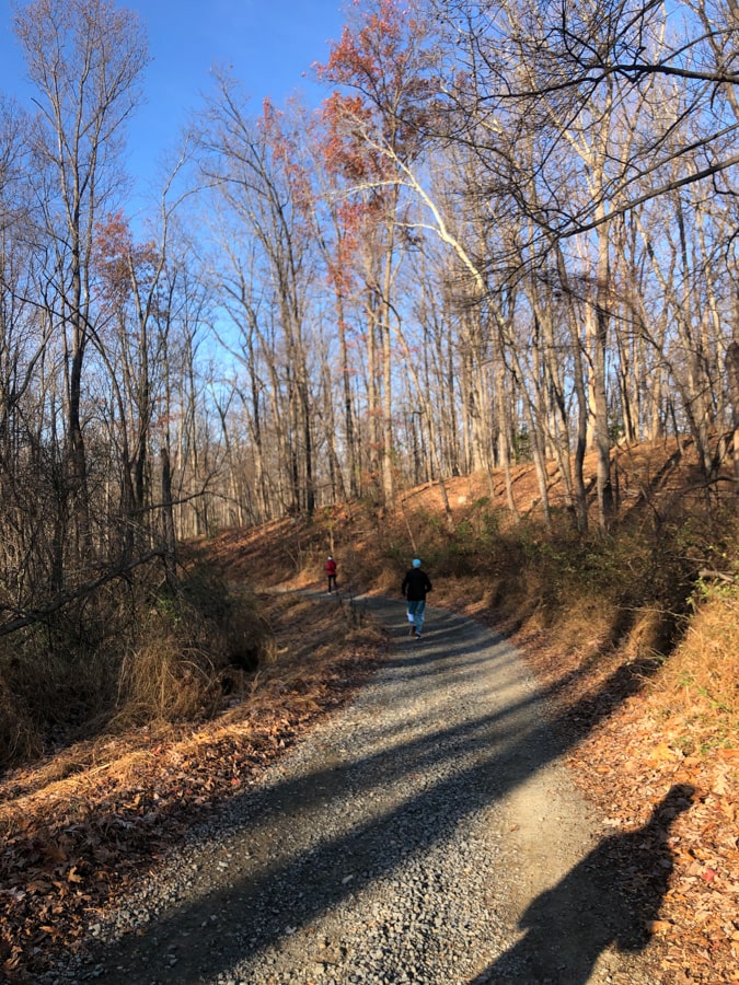 trails on property at the salamander hotel
