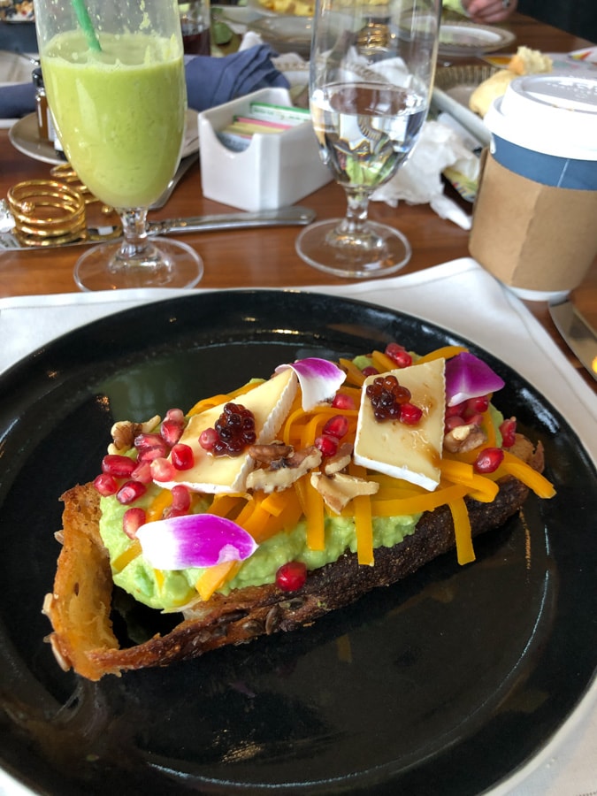 salamander hotel avocado toast