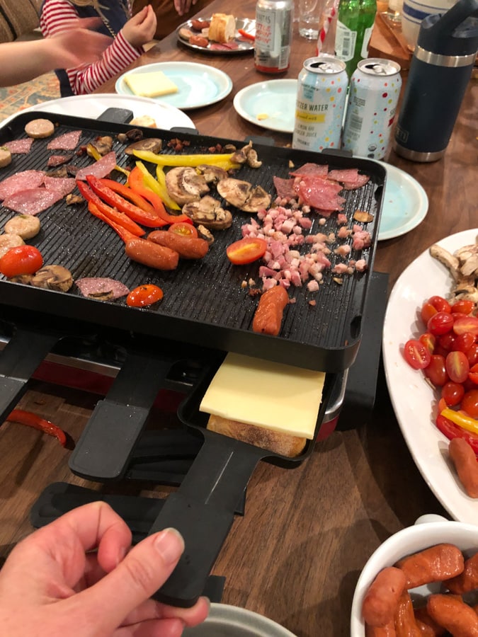 raclette dinner