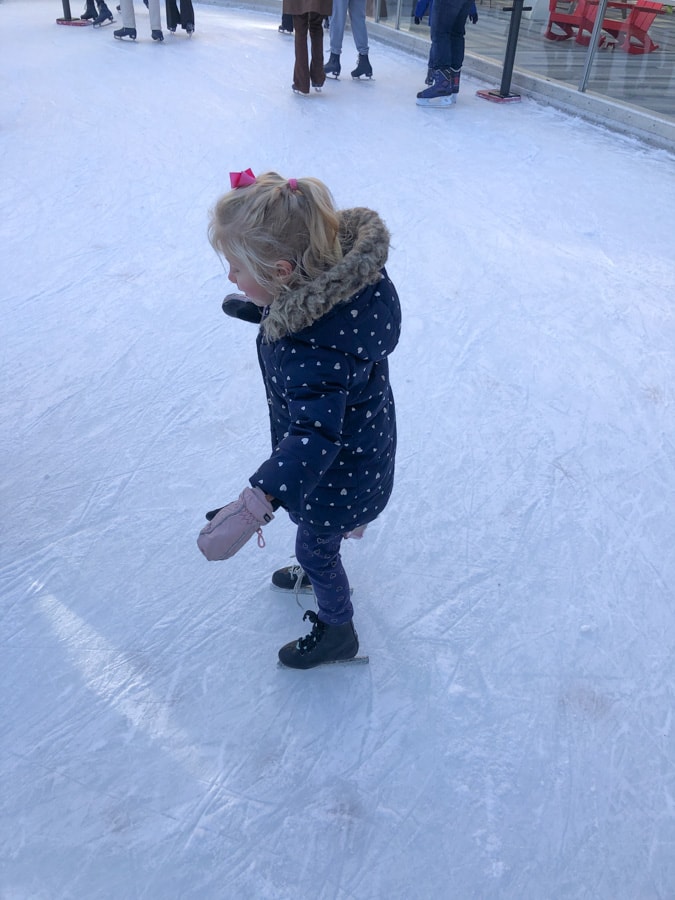 ice skating