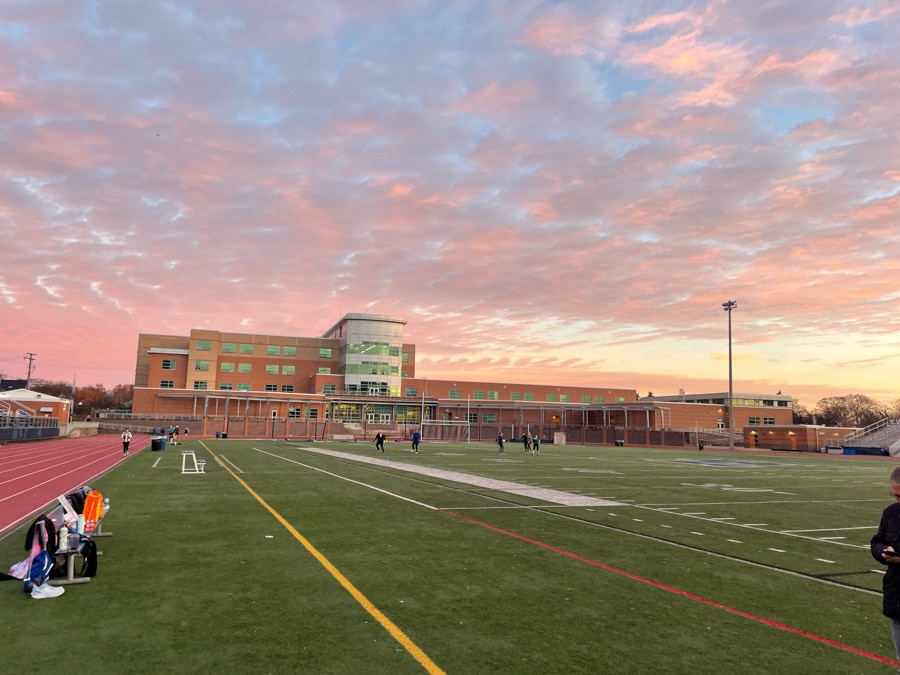 W&L track in early morning