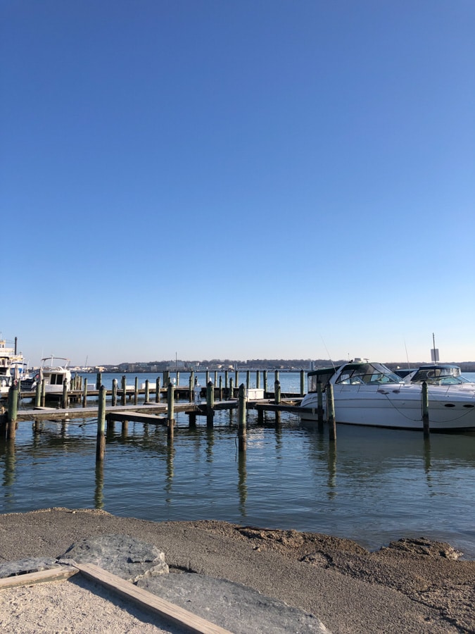 view of old town waterfront 