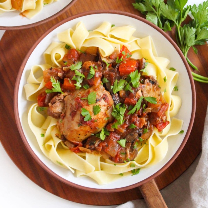 Slow Cooker Chicken Cacciatore