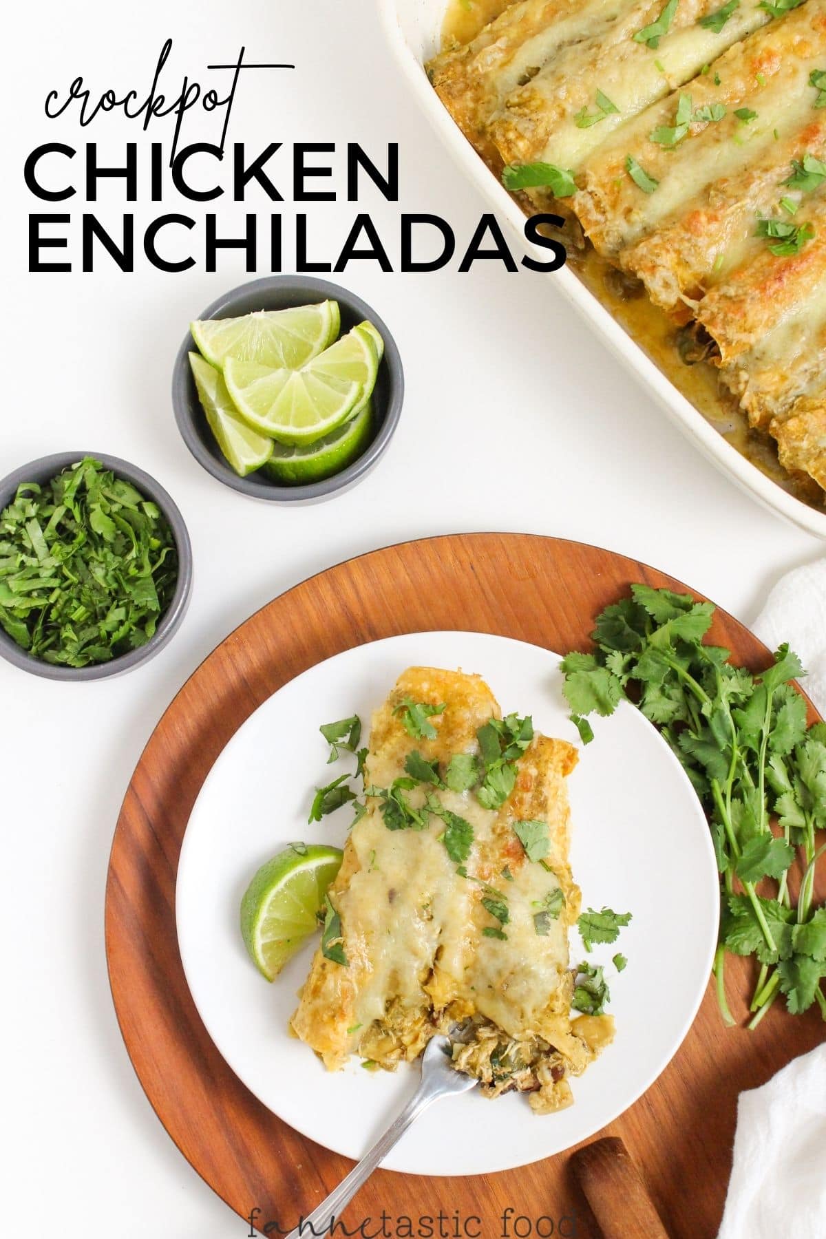 crock pot chicken enchiladas verde