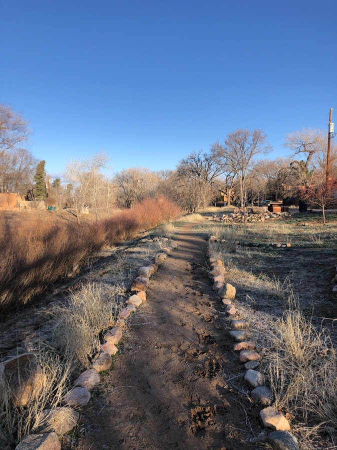 running trail in santa fe